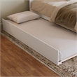 AFI Urban Twin XL Solid Wood Mid-Century Panel Trundle in White
