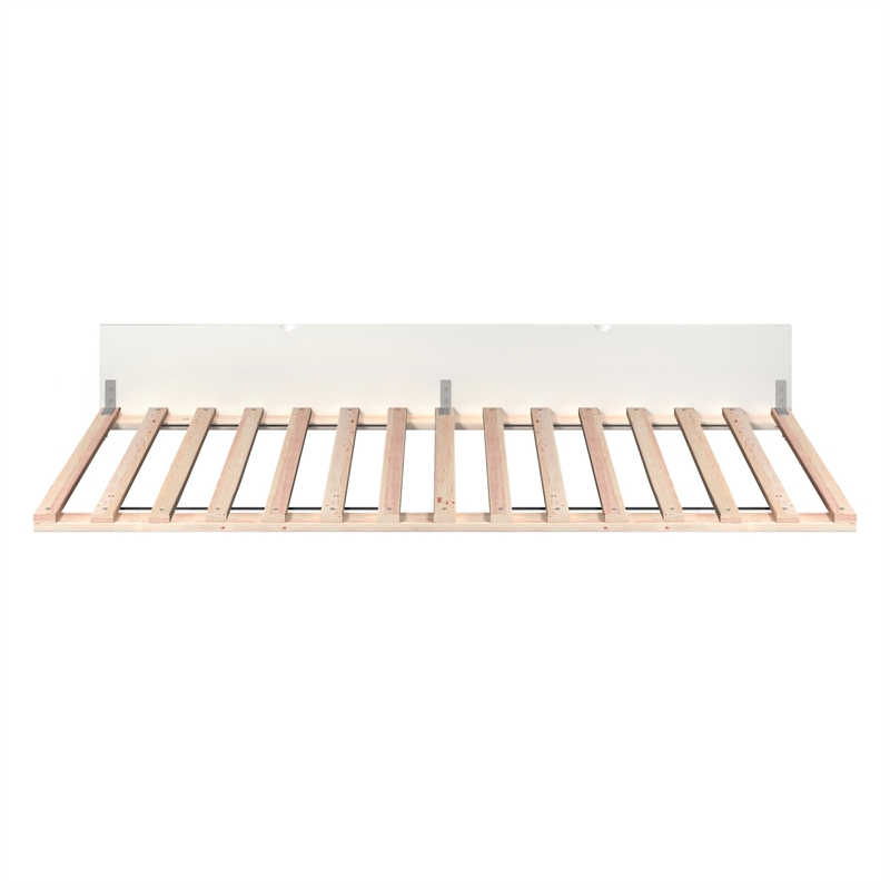 AFI Urban Twin XL Solid Wood Mid-Century Panel Trundle in White