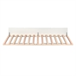 AFI Urban Twin XL Solid Wood Mid-Century Panel Trundle in White