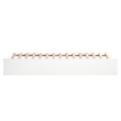 AFI Urban Twin XL Solid Wood Mid-Century Panel Trundle in White