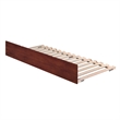 AFI Urban Twin Extra Long Solid Wood Mid-Century Trundle in Walnut
