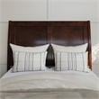 Portland Twin XL Wood Platform Bed with Matching Footboard & Trundle in Walnut