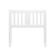 AFI Tahoe Slatted Wood Headboard Twin White