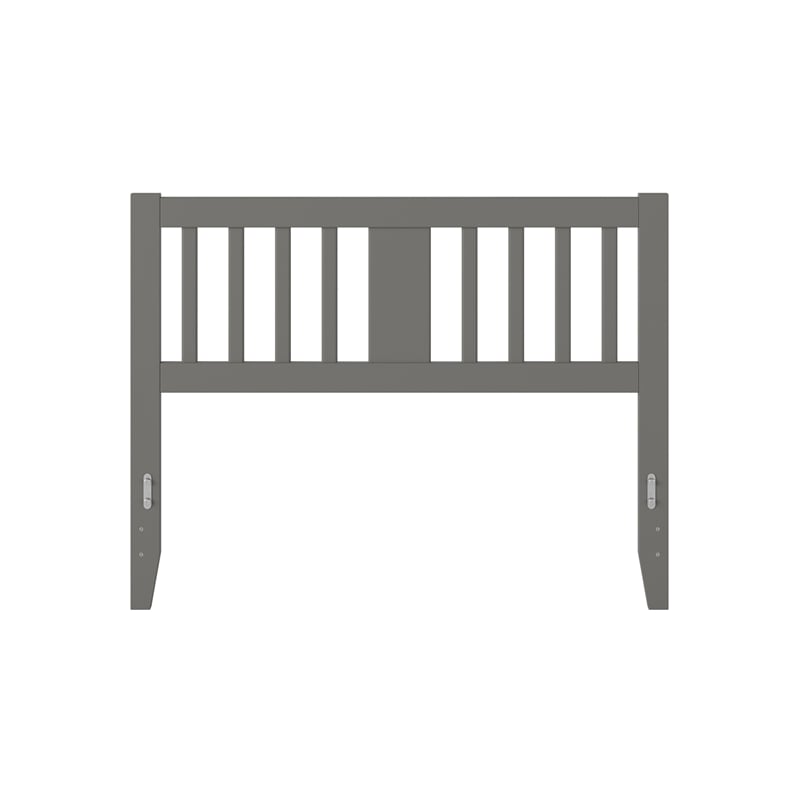 AFI Tahoe Slatted Wood Headboard Full Grey