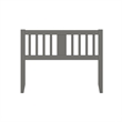 AFI Tahoe Slatted Wood Headboard Full Grey