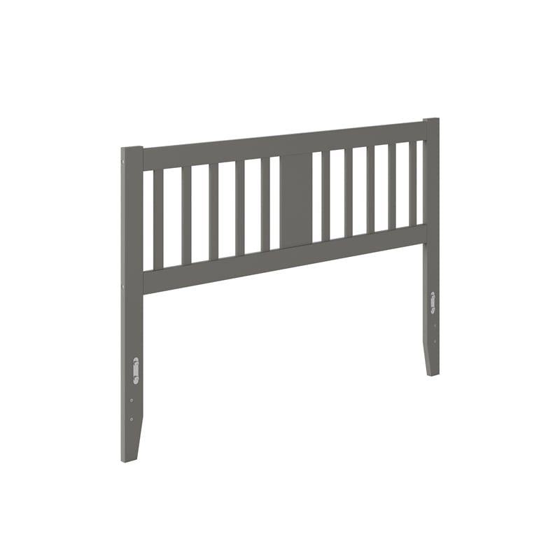 AFI Tahoe Slatted Wood Headboard Queen Grey