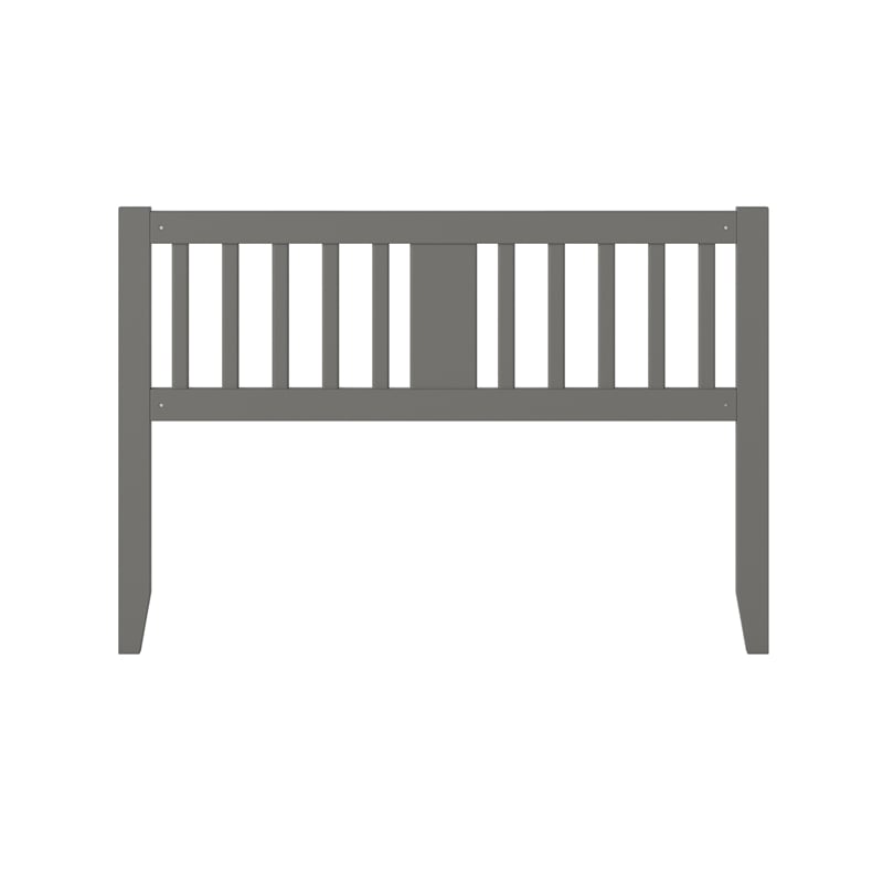 AFI Tahoe Slatted Wood Headboard Queen Grey