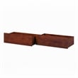 AFI Urban Twin / Full Solid Wood Bed Drawer in Walnut (Set of 2)