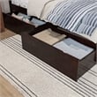 AFI Urban Twin Full Solid Wood Bed Drawers in Espresso (Set of 2)