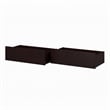 AFI Urban Twin Full Solid Wood Bed Drawers in Espresso (Set of 2)