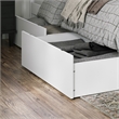 AFI Urban Queen King Solid Wood Bed Drawer in White (Set of 2)