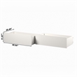 AFI Urban Queen King Solid Wood Bed Drawer in White (Set of 2)