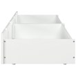AFI Twin/Full Solid Wood Transitional Bed Drawers in White (Set of 2)