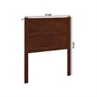AFI NoHo Mid-Century Panel Wood Headboard Twin Walnut