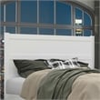 AFI NoHo Mid-Century Panel Wood Headboard Queen White