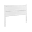AFI NoHo Mid-Century Panel Wood Headboard Queen White