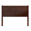 AFI NoHo Mid-Century Panel Wood Headboard Queen Walnut