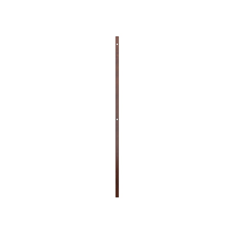 AFI NoHo Mid-Century Panel Wood Headboard Queen Walnut