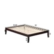 AFI Colorado Modern Solid Wood Full Bed with USB Charging Station  in Espresso