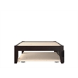 AFI Colorado Wood Twin XL Bed with Twin XL Trundle in Espresso