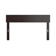 AFI Boston Modern Solid Wood Full Size Headboard in Espresso