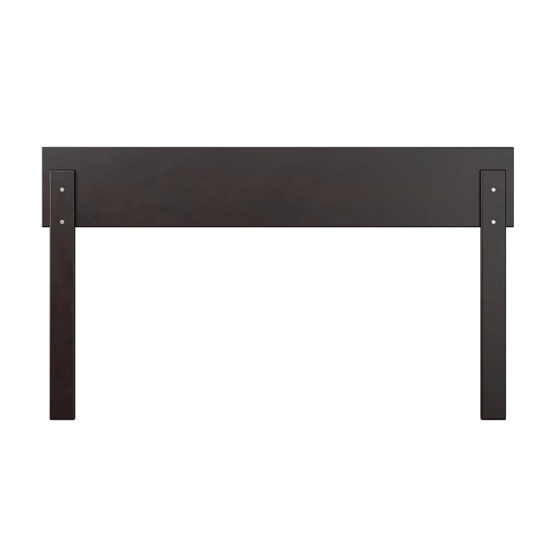 AFI Boston Modern Solid Wood Full Size Headboard in Espresso