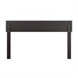 AFI Boston Modern Solid Wood Full Size Headboard in Espresso