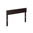AFI Boston Modern Solid Wood Full Size Headboard in Espresso