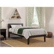AFI Boston Modern Solid Wood Twin XL Platform Bed in Espresso