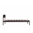 AFI Boston Modern Solid Wood Twin XL Platform Bed in Espresso