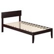 AFI Boston Modern Solid Wood Twin Size Platform Bed in Espresso
