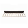 AFI Solid Wood Modern Twin Size Panel Trundle in Espresso