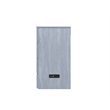 Northfield Queen Solid Wood Modern Murphy Bed Chest with Mattress in Driftwood
