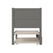 AFI NoHo Solid Wood Twin XL Bed with Twin XL Trundle in Espresso
