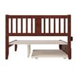 Tahoe Twin Solid Wood Platform Bed with Twin Trundle in Espresso