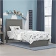 AFI NoHo Queen Solid Wood Bed with Footboard in Espresso