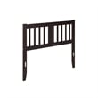 AFI Tahoe Slatted Wood Headboard Full Espresso
