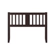 AFI Tahoe Slatted Wood Headboard Full Espresso