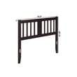 AFI Tahoe Slatted Wood Headboard Full Espresso