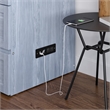Northfield Twin XL Solid Wood Modern Murphy Bed Chest with Mattress in Driftwood