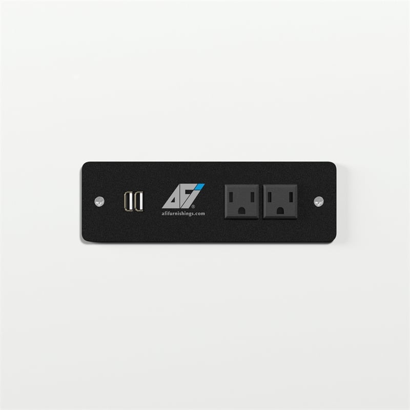 Northfield Full Solid Wood Modern Murphy Bed Chest with Mattress in White