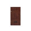 Northfield Full Solid Wood Modern Murphy Bed Chest with Mattress in Walnut