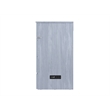 Northfield Full Solid Wood Modern Murphy Bed Chest with Mattress in Driftwood