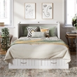 AFI Southampton Murphy Modern Solid Wood Full Bed Chest with Mattress in White