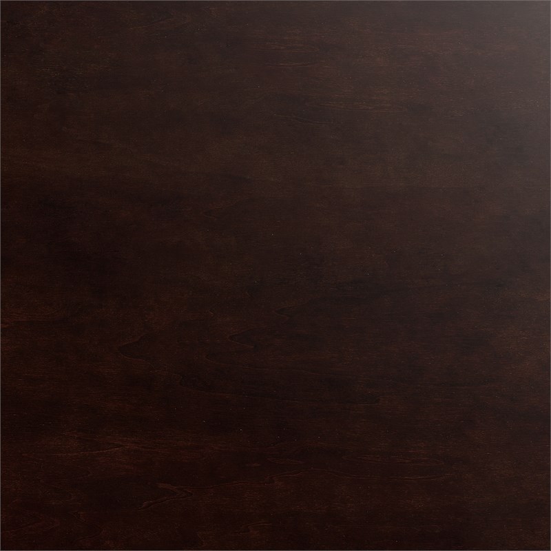 Warren Queen Solid Wood Platform Bed with Twin XL Trundle in Espresso