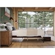Warren Solid Wood Platform Bed with Footboard Queen in Espresso