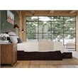 Warren Solid Wood Platform Bed with 2 Storage Drawers Queen in Espresso