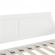 AFI Cambridge Mid-Century Solid Wood Daybed with Twin Trundle in White
