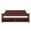 AFI Cambridge Mid-Century Solid Wood Daybed with Twin Trundle in Walnut
