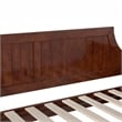 AFI Cambridge Mid-Century Solid Wood Twin Daybed with Set of 2 Drawers in Walnut